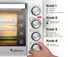 Piekarnik elektryczny TurboTronic 30L termobieg rożno Grill Podgląd zdjęcia produktu 8