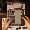 DIY Book Nook Akademie der Magie - 3D-Puzzle - 455 Teile - Produktbild-Vorschau 5