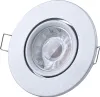 MD-880 LED Einbauspot silber dimmbar schwenkbar 4,5W 85mm Produktbild-Vorschau 1