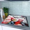 Spritzschutz Herdabdeckplatte Schneidebrett aus Glas Produktbild-Vorschau 2