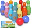 Pink Papaya Kegelspiel für Kinder | 12 teiliges Bowling Set Produktbild-Vorschau 1