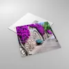 Bilder auf glas - Pflanzen Bank Straße Sommer - 60x60cm - Produktbild-Vorschau 2