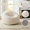 Fauteuil pouf géant pour adulte, rempli de blocs de mousse Voir les images du produit 2