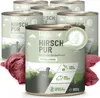 REAVET Premium Hunde Nassfutter - Hirsch Pur 6 x 800g I Produktbild-Vorschau 1