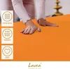 Lavea Spannbettlaken Jersey Baumwolle Orange 100x200cm Produktbild-Vorschau 2