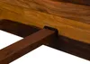 MASSIVMOEBEL24.DE Bett mit Schubladen Sheesham 200x200x90 Produktbild-Vorschau 7