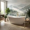 Freistehende Badewanne Rea Ferrano Slim 180 Weiß Produktbild-Vorschau 2