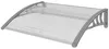 Outsunny luifel voor voordeur, 100 x 75 cm, overkapping van Productafbeelding-voorbeeld 1