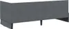 vidaXL Eckbettgestell mit Kopfteil Dunkelgrau 80 cm x 200 Produktbild-Vorschau 7