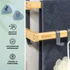 věšák na ručníky eluno se 2 držáky na ručníky a 6 háčky - Náhled obrázku produktu 6