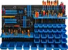 33 Stapelboxen Wandregal Kunststoff 115,8 x 78 cm Produktbild-Vorschau 9