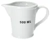 Miarka porcelanowa 500 ml, biała, 12,5 x 11 cm, dzbanek z Podgląd zdjęcia produktu 1