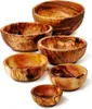6er Set Schalen aus Olivenholz 15 cm Produktbild-Vorschau 5