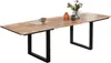 Baumkantentisch 160 (260) x 90 cm Adina, Akazienholz Produktbild-Vorschau 1