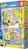 Puzzle Doppio Di Spongebob 2X100 Pezzi Anteprima dell’immagine prodotto 2