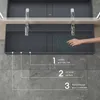 doporro Vasque à Poser Gris Noir Mat avec Bonde Lavabo de Voir les images du produit 2