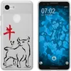 PhoneNatic Case kompatibel mit Google Pixel 3 Silikon-Hülle Produktbild-Vorschau 1