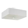 Lampa sufitowa klosz kwadratowy biały 45 x 25 cm LOKKO Podgląd zdjęcia produktu 1