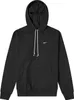 Nike Solo Swoosh DX1355-010, mikina, pánská, černá Náhled obrázku produktu 1