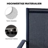 CCLIFE Gartenstühle Klappbar aus Premium Aluminium Produktbild-Vorschau 5