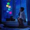 iShabao Solar Windspiel Garten, 6 LED Kugel Solar Windspiel Produktbild-Vorschau 4