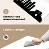 KitchenYeah© Herdabdeckplatte Schwarz-Weiß-Illustration Produktbild-Vorschau 2