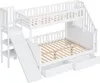 Flieks lit superposé avec toboggan, lit d'enfant Voir les images du produit 7