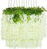 Fleurs artificielles Fausse guirlande de glycines Guirlande Voir les images du produit 1
