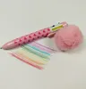 Coeurs Stylo à bille Pom Pom Kuli avec mines 6 couleurs Voir les images du produit 4