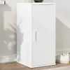 vidaXL Botník bílý 32x35x70 cm Dřevěný materiál Náhled obrázku produktu 3