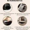 KitchenYeah© Herdabdeckplatte Marmor - Schwarz - Gold - Produktbild-Vorschau 7