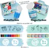 Fingerfarben Kinder Set Grundfarben 6 x 60ml - 100% sicher Produktbild-Vorschau 7