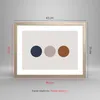 Gerahmtes Poster - Rahmen in heller Eiche - Minimalistisch Produktbild-Vorschau 5