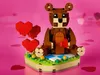 LEGO Iconic Walentynkowy niedźwiedź brunatny, Zestaw do Podgląd zdjęcia produktu 6