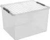 Sunware Aufbewahrungsbox Q-Line 150L transparent 80 x 50 x Produktbild-Vorschau 1