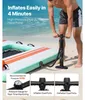 SucceBuy Aufblasbares Schwimmdock, 2,44 x 1,83 m, Produktbild-Vorschau 5