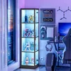 Glasvitrine Ausstellungsschrank mit LED -Leuchten, Produktbild-Vorschau 1
