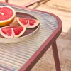 sweeek - Gartenlounge-Set aus Stahl, 4 Plätze - Terrakotta Produktbild-Vorschau 6