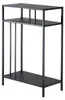 Calicosy - Consolle alta in metallo nero H90 cm - OLLI Anteprima dell’immagine prodotto 3