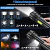 Wiederaufladbare LED -Taschenlampe, 500.000 Lumen, extrem Produktbild-Vorschau 3