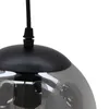 Olucia - DOLF - Pendelleuchte - Grau / Schwarz - 6 Lampen Produktbild-Vorschau 6