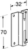 Element-System Sb-Halterung Weiss Produktbild-Vorschau 3