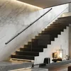 Izrielar Handlauf treppe Handlauf Set Metall Schwarz Produktbild-Vorschau 7
