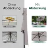 Sekey Sonnenschirm-Schutzhülle für Ø 400cm, 330 x 240cm Produktbild-Vorschau 3