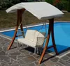 Design Hollywood Schaukel mit Sitzbank Waikiki aus Holz Produktbild-Vorschau 6