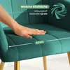 6er Set Polsterstühle mit quadratischen Ziernähten LUXANO Produktbild-Vorschau 7