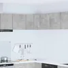 vidaXL Armadio a muro in cemento grigio e bianco 57 x 57 x Anteprima dell’immagine prodotto 2
