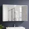 Bad Spiegelschrank Three weiß mit Steckdose und Beleuchtung Produktbild-Vorschau 5