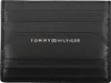 Elegante Herrenbrieftasche Schwarz mit Logo-Druck und Produktbild-Vorschau 1