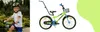 Kinderfahrrad - 20 Zoll - Grün - für 5-8 Jahre - mit Produktbild-Vorschau 4